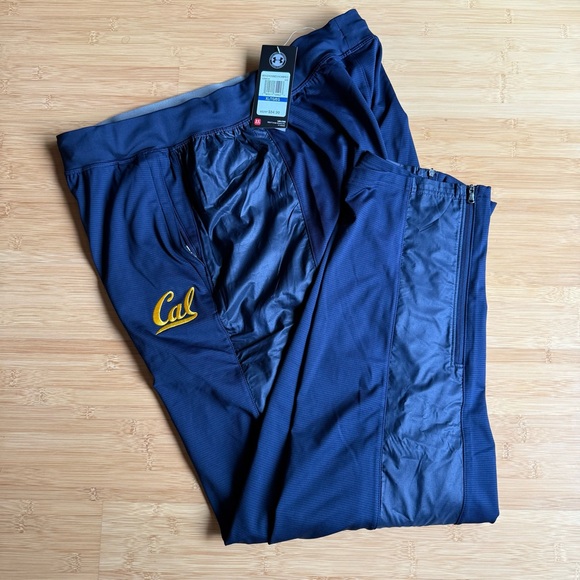 🖤MENS Under Armour Cal navy joggers - XL - Picture 2 of 4